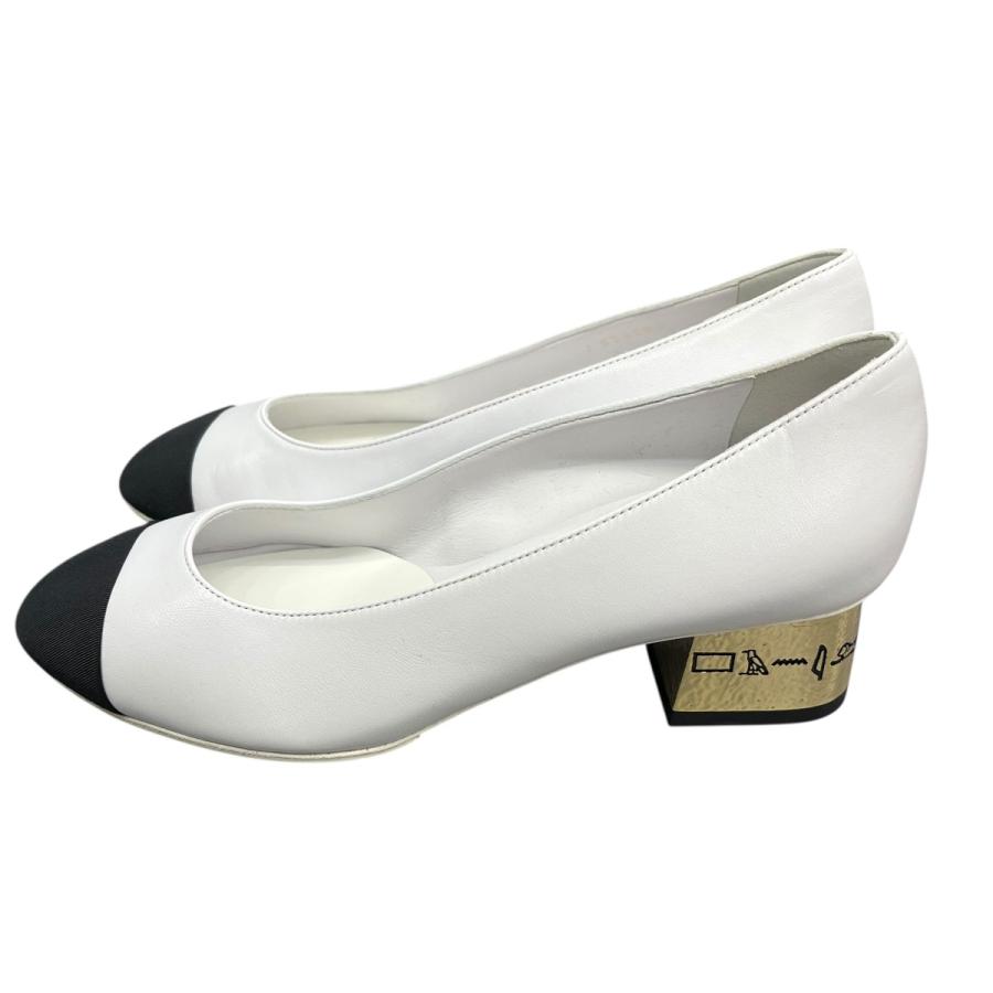 CHANEL（シャネル） 【値下げ】CHANEL ヒールパンプス G34906 ホワイト