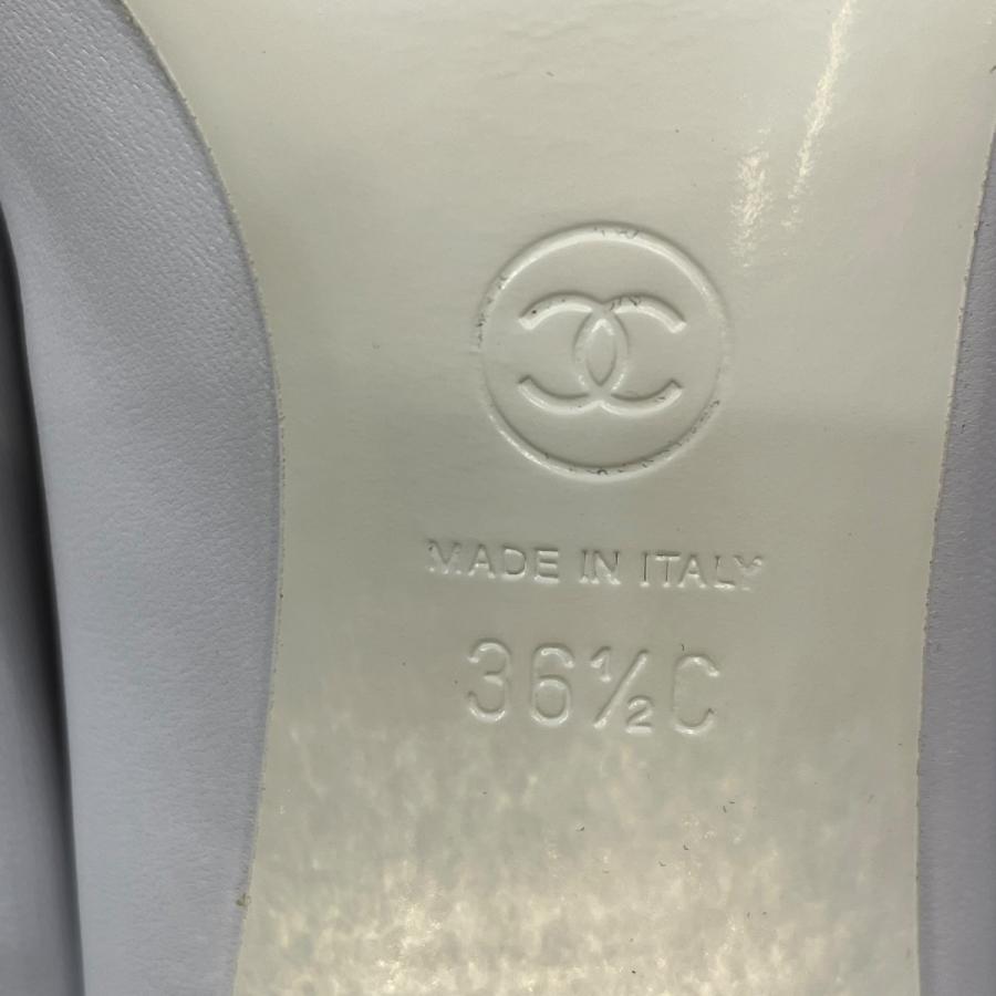 CHANEL（シャネル） 【値下げ】CHANEL ヒールパンプス G34906 ホワイト