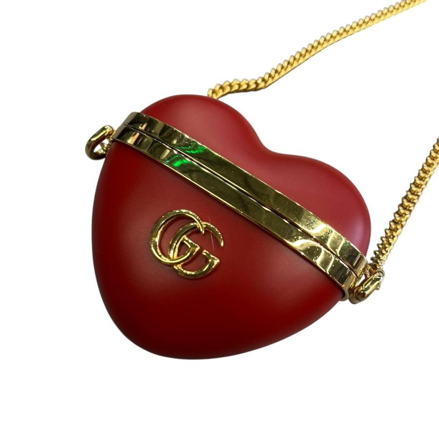 GUCCI（グッチ） 【値下げ】GUCCI GGマーモント ハートシェイプ