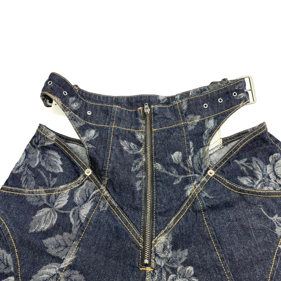 値下げ】FETICO ROSE DENIM HIGH-WAIST JEANS デニムパンツ FTC252