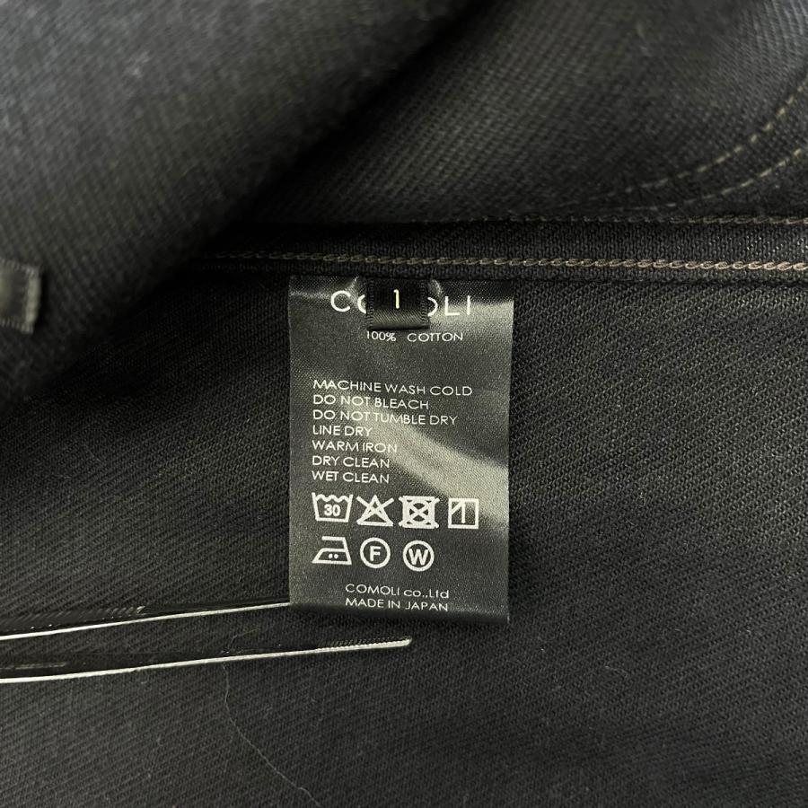 COMOLI（コモリ） 【値下げ】COMOLI 26SS ブラックデニム ワーク