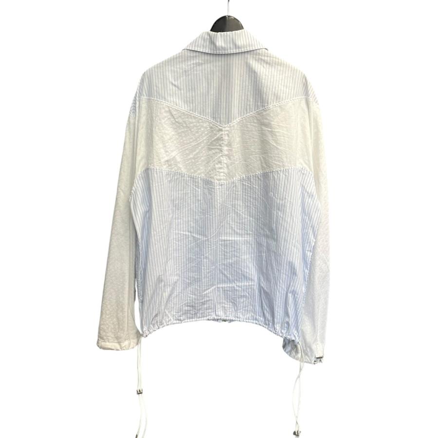 【値下げ】DIOR シャツジャケット 413C507A5980 ホワイト サイズ：46 (栄サウスピークス店)の画像