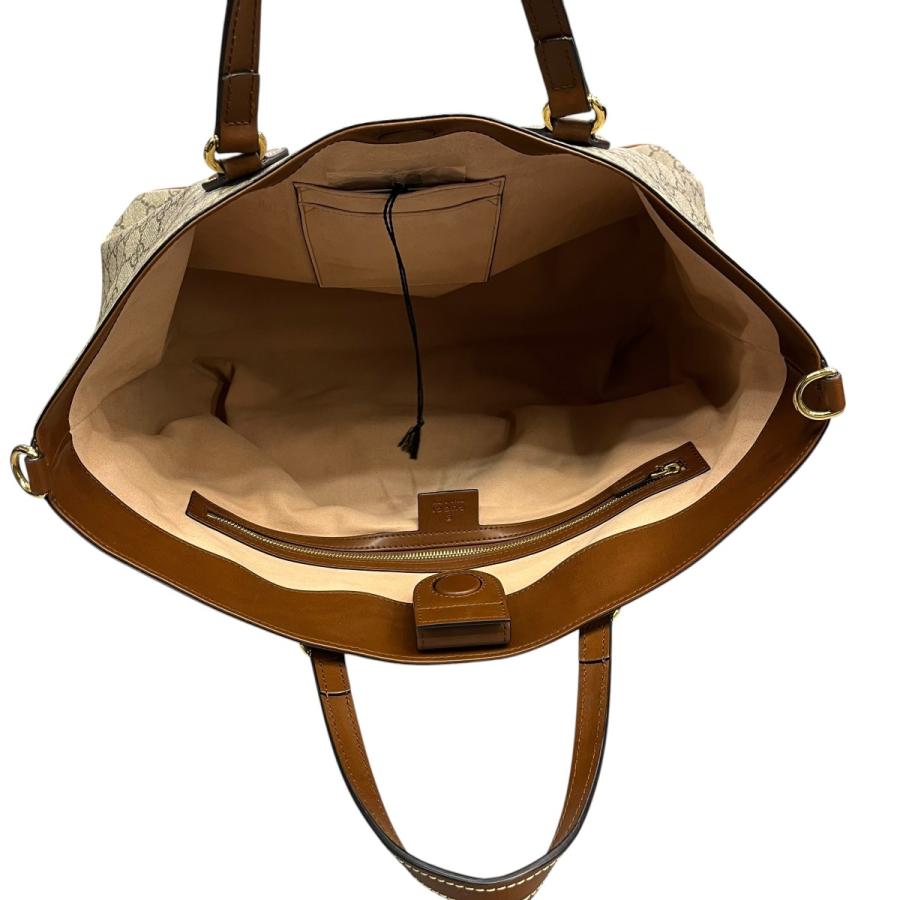 GUCCI（グッチ） GUCCI GGスプリーム トートバッグ アイボリー