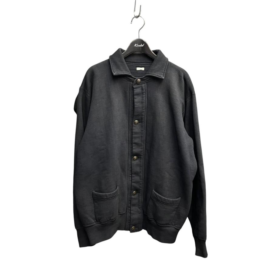 アプレッセ A．PRESSE 26SS Vintage Sweat Cardigan 26SAP 05 14 ブラック サイズ：2