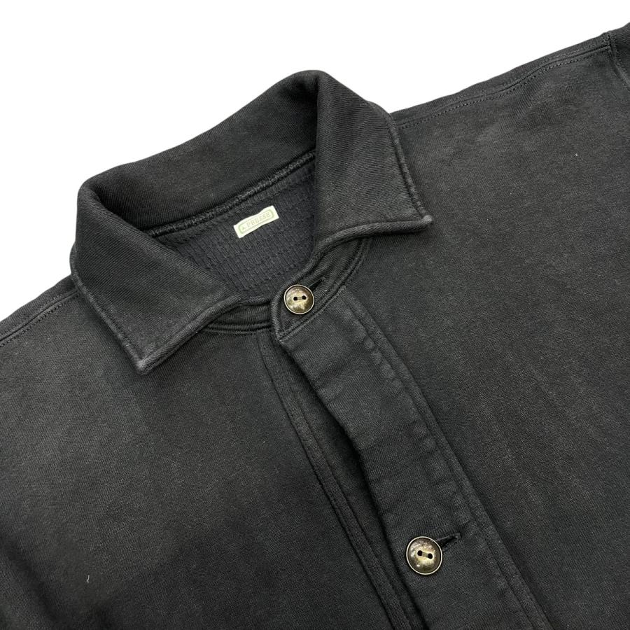 アプレッセ A．PRESSE 26SS Vintage Sweat Cardigan 26SAP 05 14 ブラック サイズ：2の画像