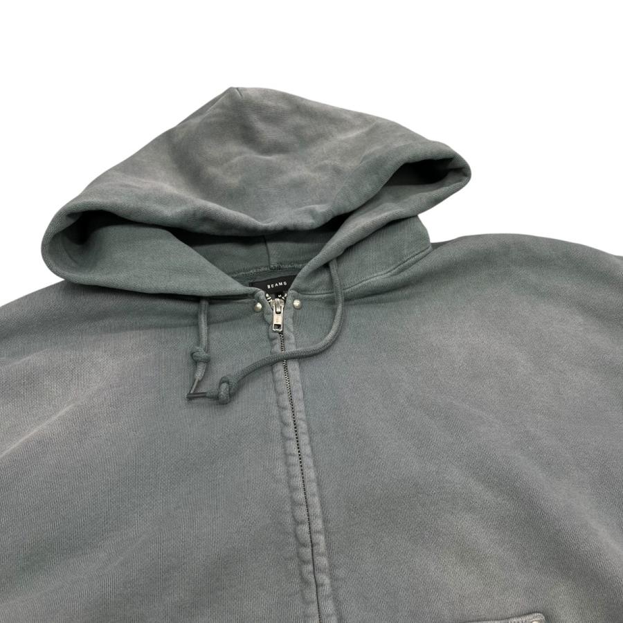 BEAMS（ビームス） BEAMS 26SS Fade Rivet Zip Hoodie ジップパーカー