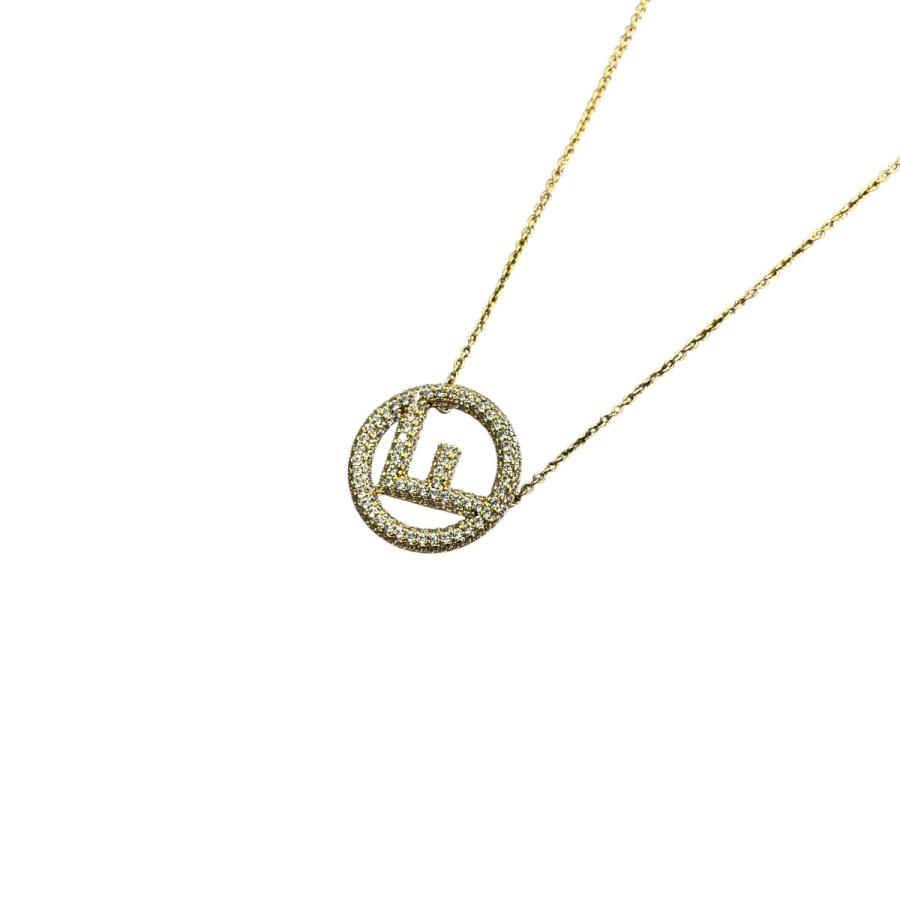 Fendi Fモチーフネックレス フェンディ FENDI（フェンディ） FENDI F IS FENDI ネックレス ゴールド