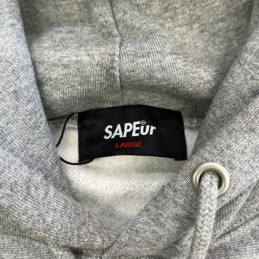 サプール SAPEur ロッドマン パーカー ライトグレー サイズ：L 