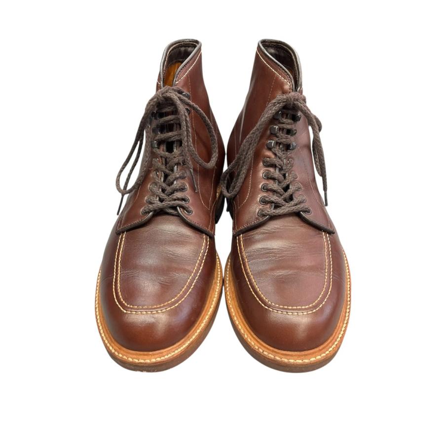 【美品】オールデン　403　インディーブーツ　クロムエクセルレザー　レースアップ ALDEN（オールデン） 【値下げ】ALDEN インディブーツ クロムエクセル