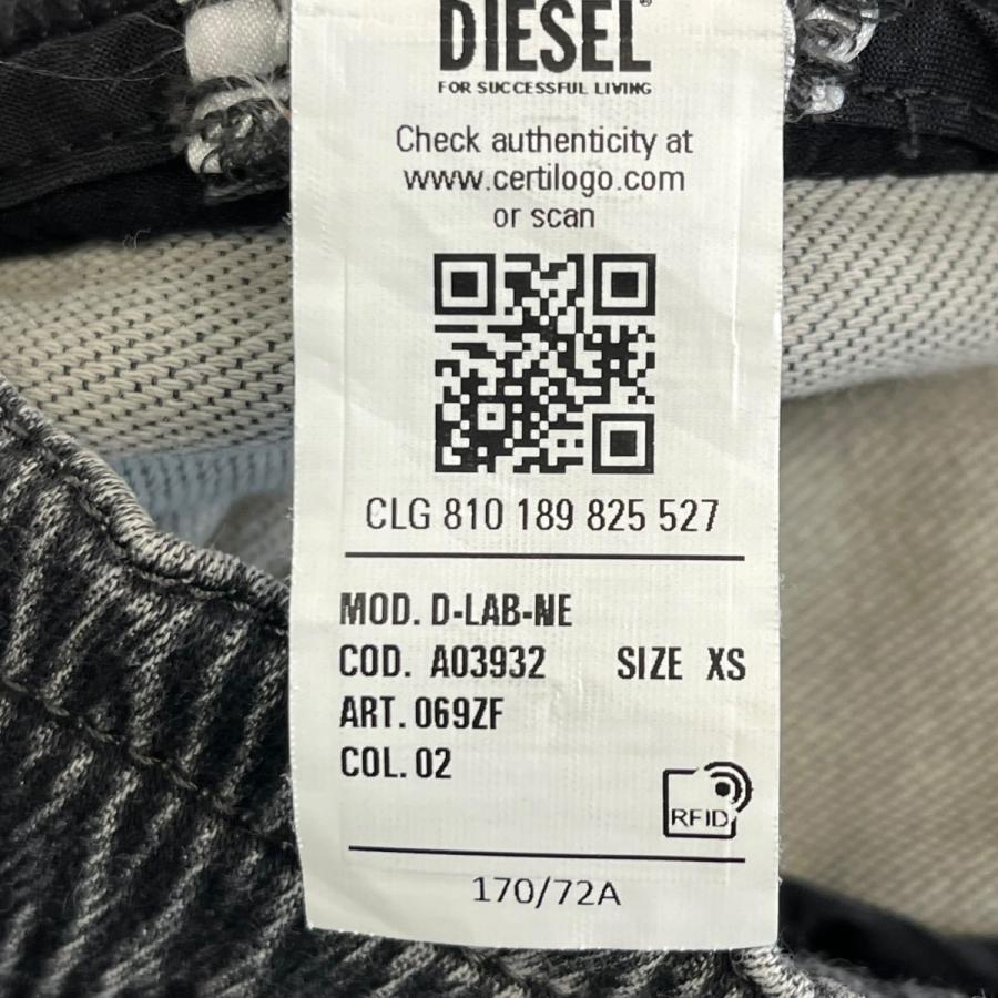 DIESEL（ディーゼル） DIESEL D-LAB-NE スウェットデニムパンツ A03932