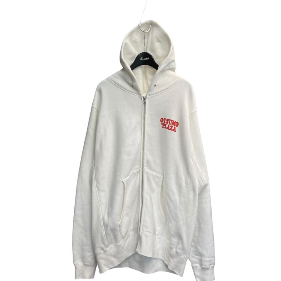 verdy OTSUMO PLAZA フルジップパーカー ホワイト メンズ OTSUMO PLAZA パーカー zip付けverdy XL 美品