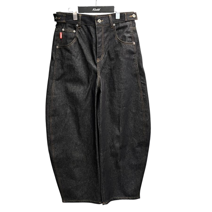 9090 ナインティナインティ 9090 9090 OG Logo Painted Denim Pants