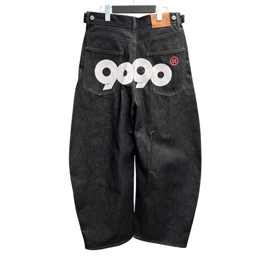 9090 デニムパンツ S 人気商品 ナインティナイン 9090 9090 ナインティナインティ 9090 9090 OG Logo Painted Denim Pants