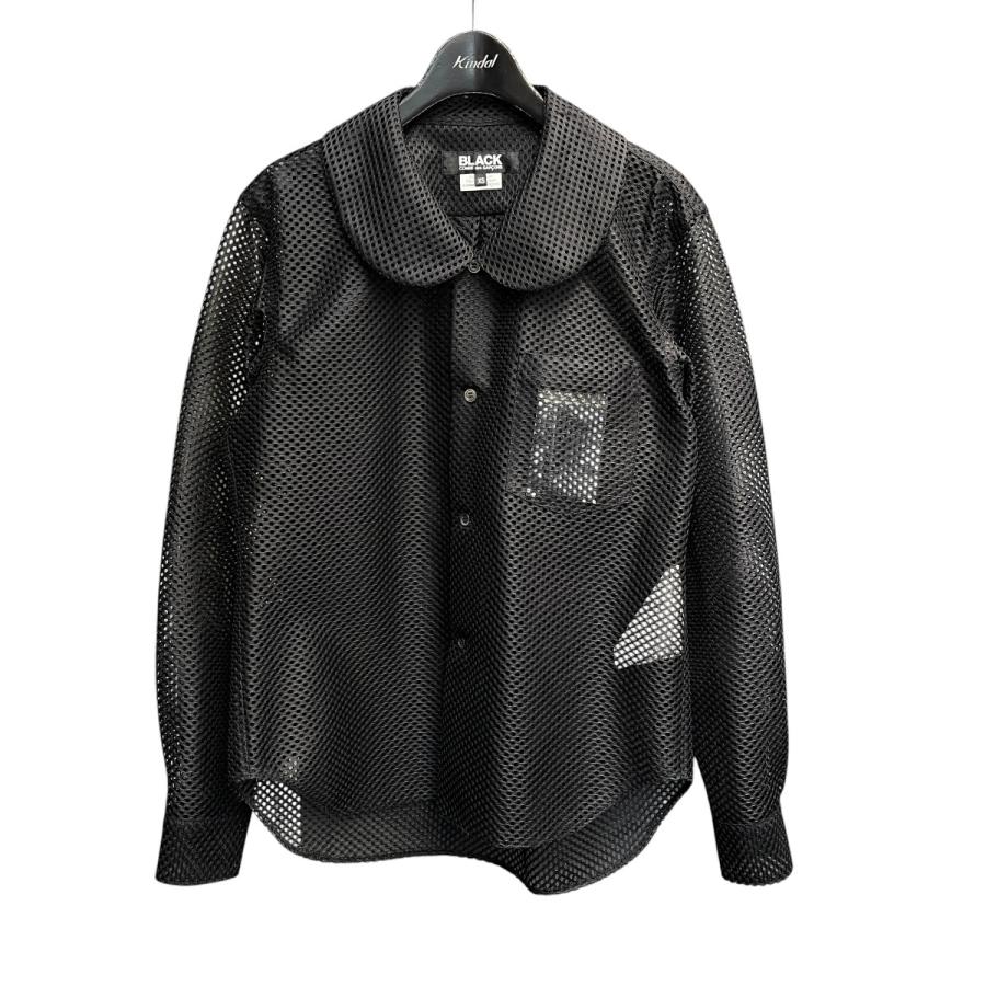 BLACK COMME des GARCONS ブラックコムデギャルソン 26SS 長袖メッシュ