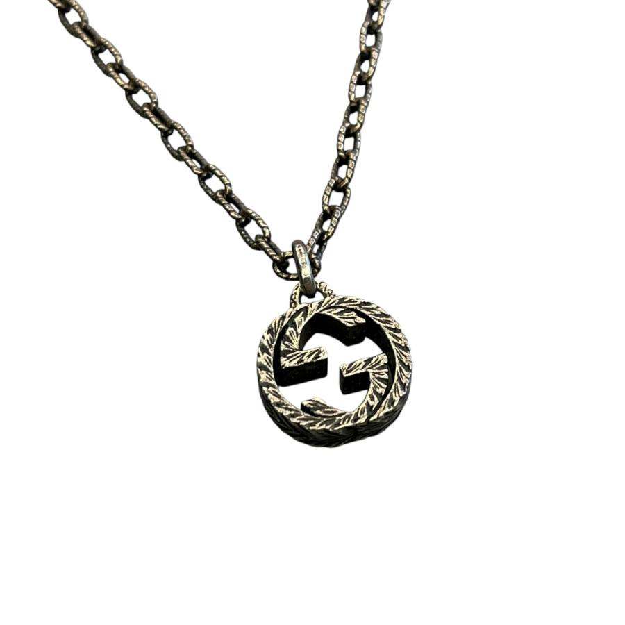 GUCCI（グッチ） インターロッキングG ネックレス シルバー