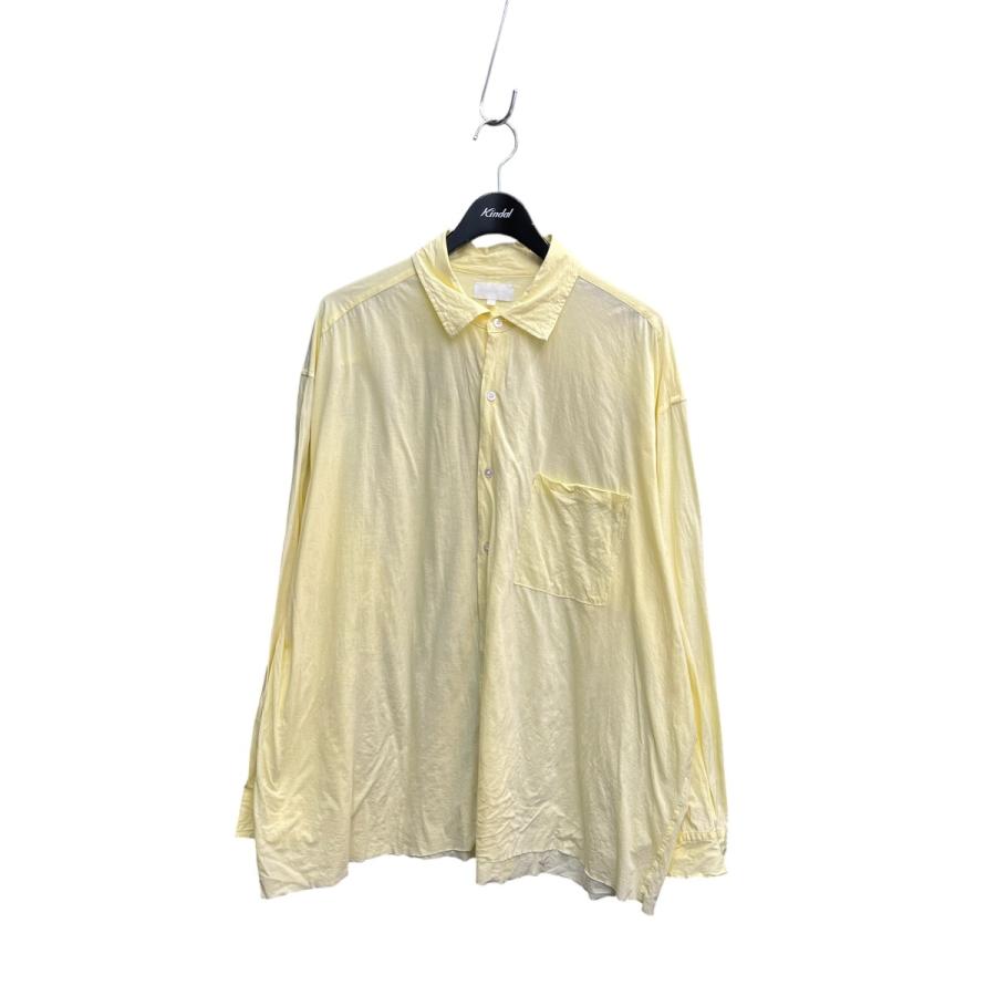 カネマサフィル KANEMASA PHIL． 24SS 46G ARTISAN JERSEY SHIRT レギュラーカラーシャツ KM24S-036