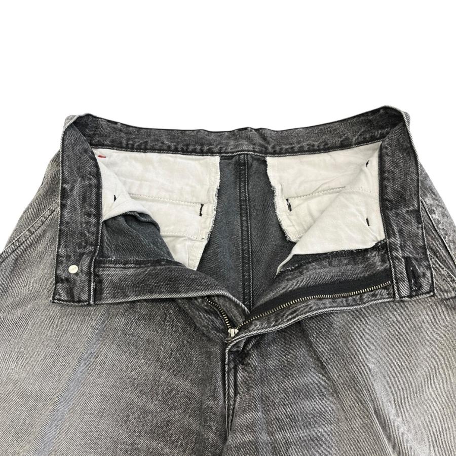 グラフペーパー Graphpaper 25SS Selvage Denim Two Tuck Pants デニム 