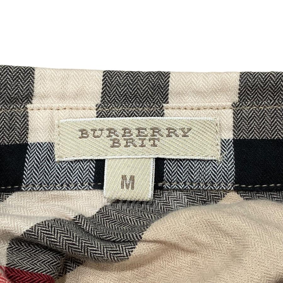 バーバリーブリット BURBERRY BRIT チェック柄プルオーバーシャツ ベージュ サイズ：Ｍ｜kindal｜08