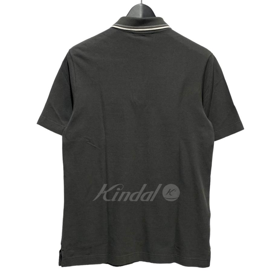 エルメス HERMES Hロゴ刺繍ポロシャツ グレー サイズ：XS｜kindal｜02
