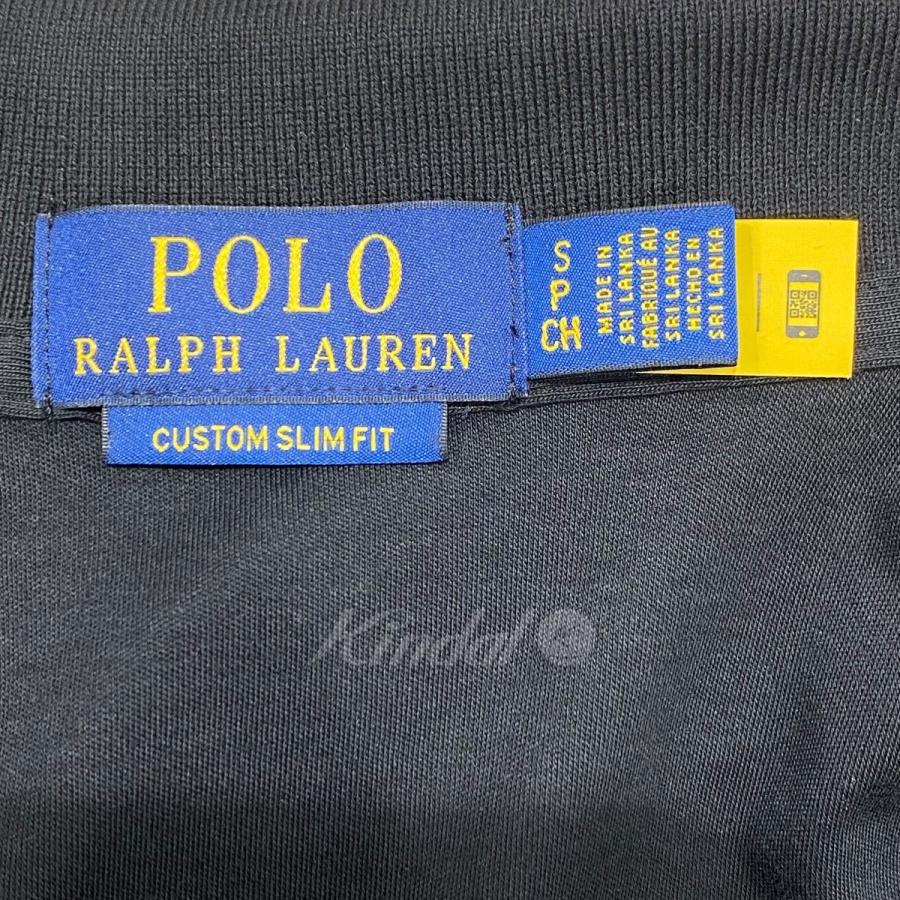 ポロラルフローレン POLO RALPH LAUREN ワンポイントポロシャツ ブラック サイズ：S｜kindal｜05