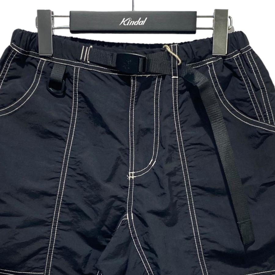 ナノユニバース nano universe GRAMiCCi／別注 NYRON GEAR SHORT ブラック サイズ：S｜kindal｜03