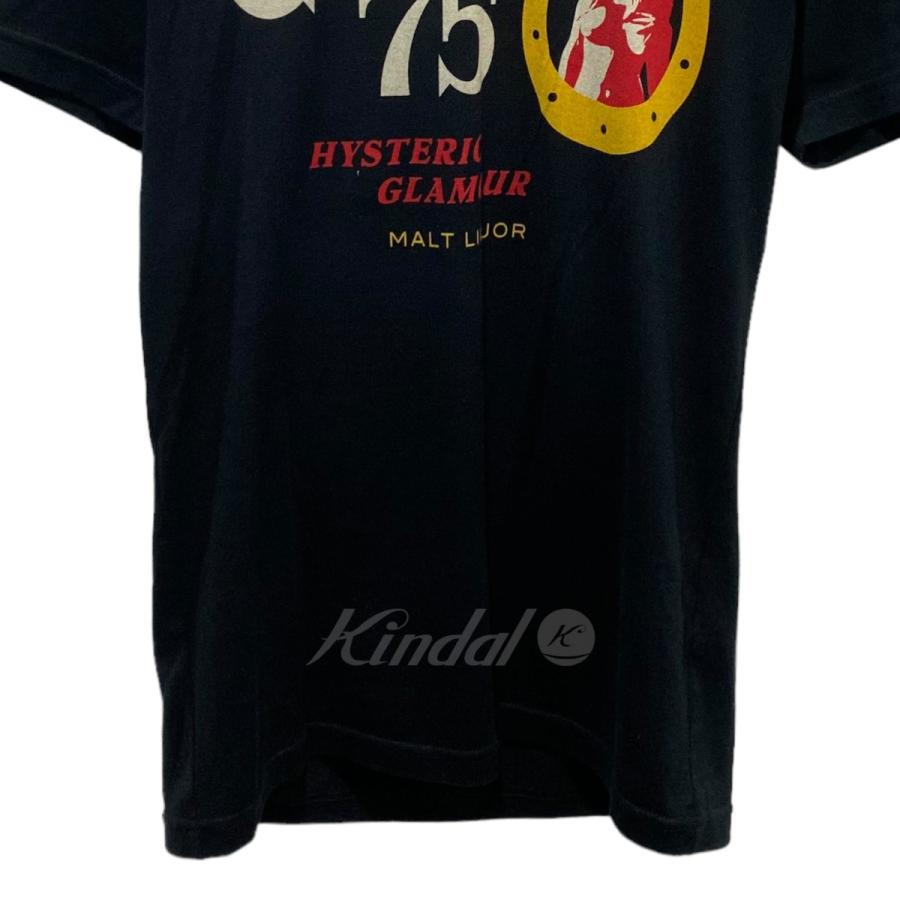 ヒステリックグラマー HYSTERIC GLAMOUR Calt75 Tシャツ ブラック サイズ：S｜kindal｜04