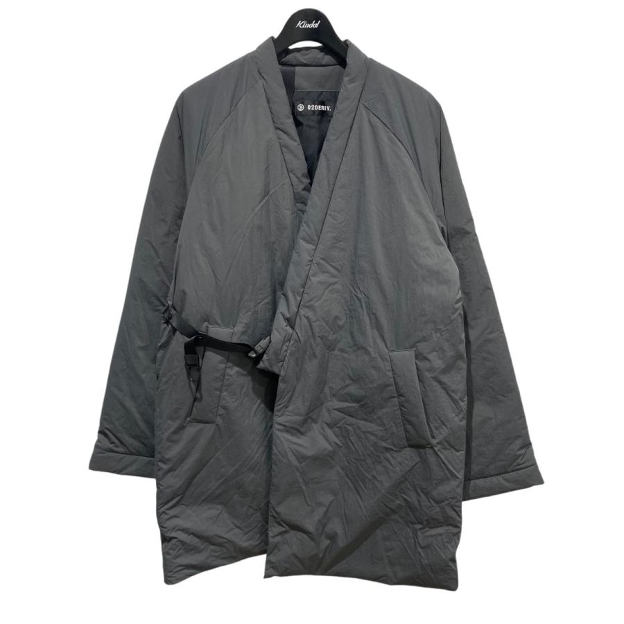 02DERIV. ツーディライブ 02DERIV Plimaloft KIMONO COLLAR COAT 