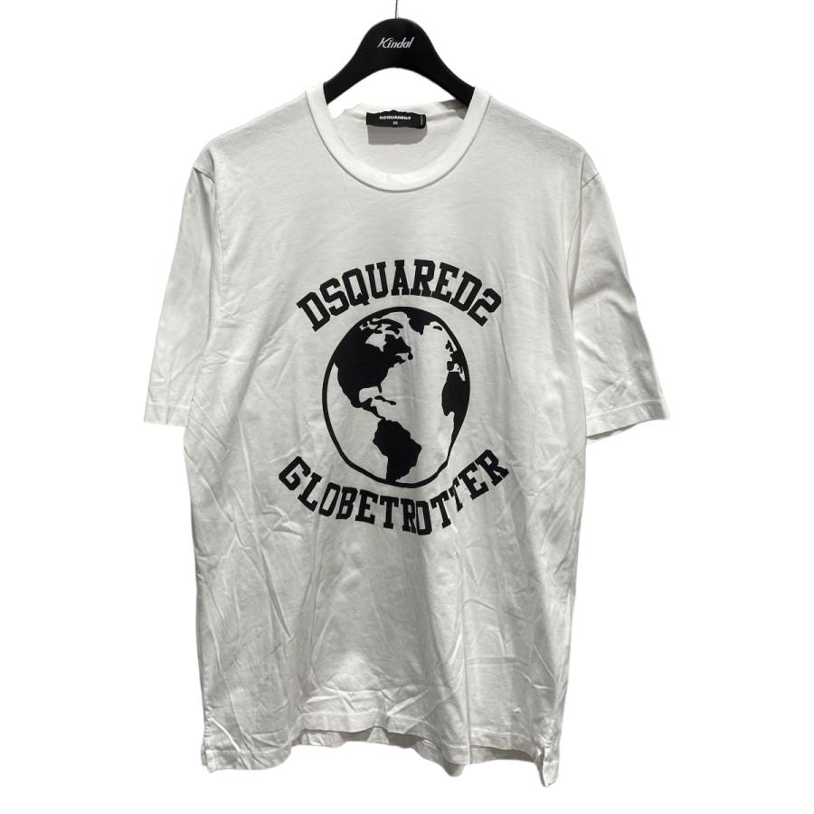 DSQUARED2 ディースクエアード ロゴプリント Tシャツ ホワイト サイズ  