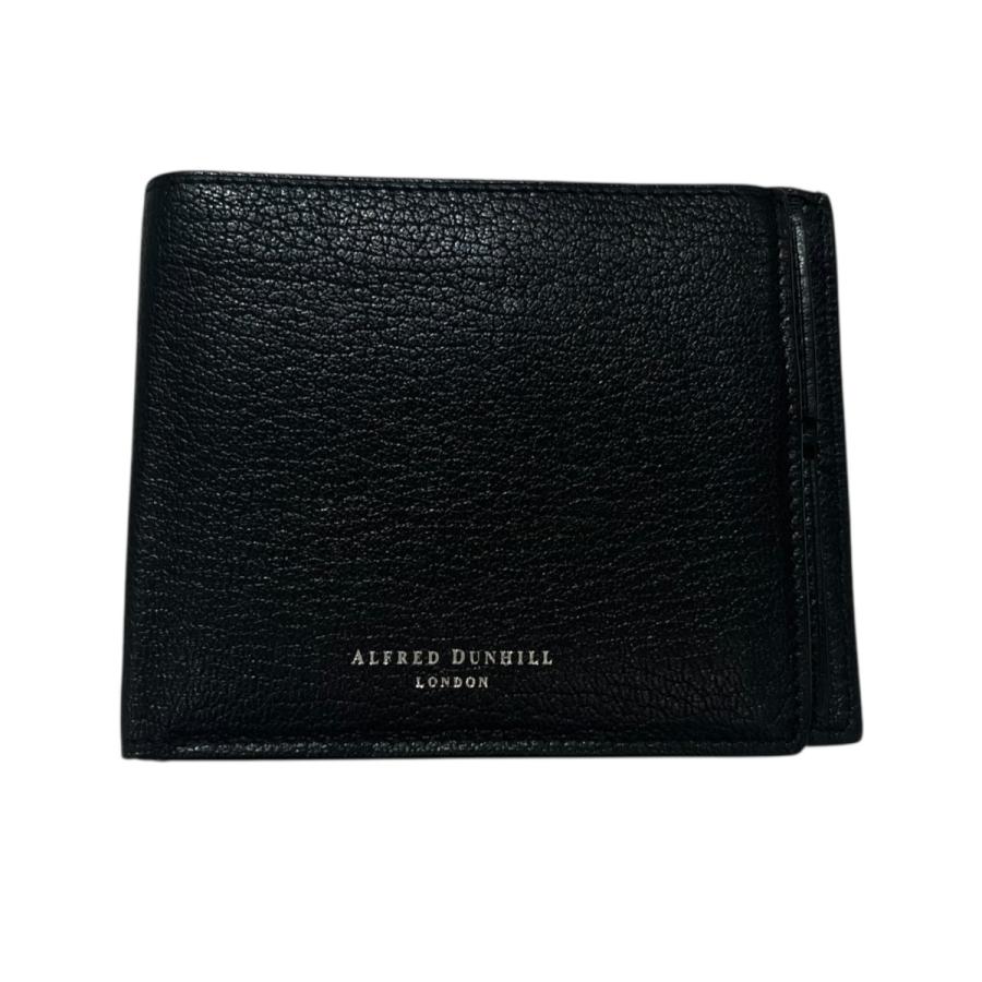アルフレッド・ダンヒル ALFRED DUNHILL 2つ折り財布 ブラック