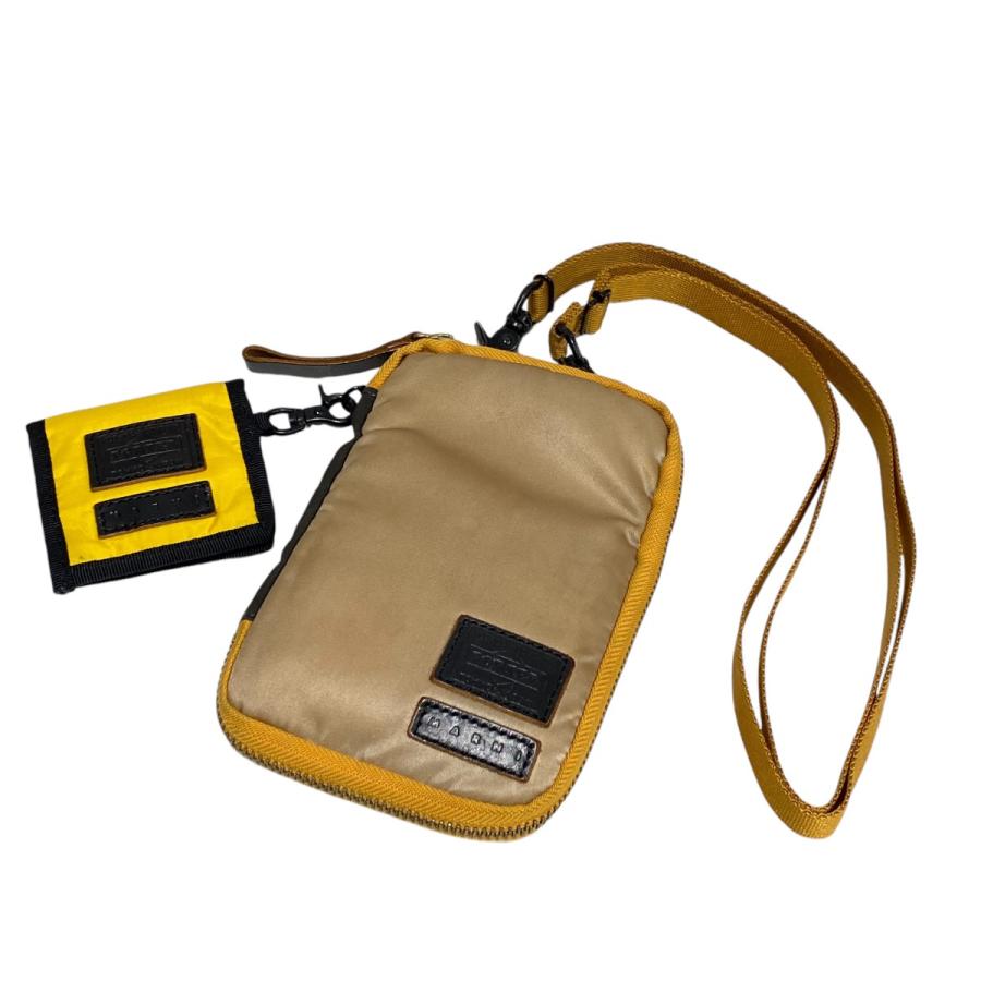 MARNI PORTER HOLDING ZIP WALLET ベージュ