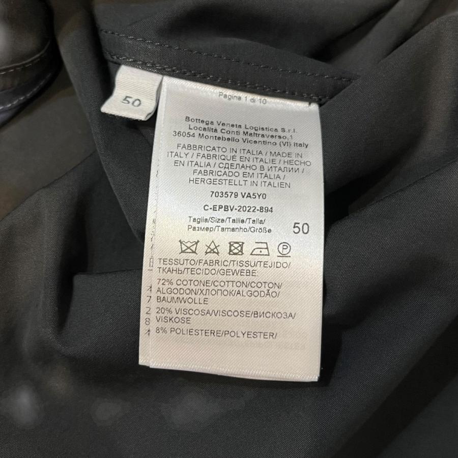 BOTTEGA VENETA（ボッテガ・ヴェネタ） 半袖ジップシャツ 703579