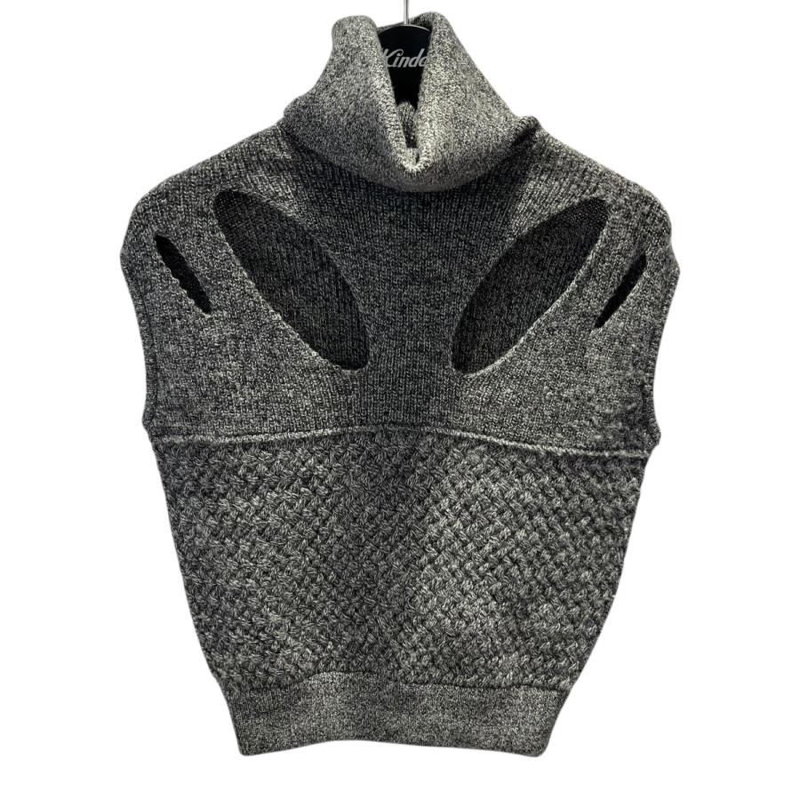 MIOSMOKEY（ミオズモーキー） ニットベスト 212KN003 グレー サイズ