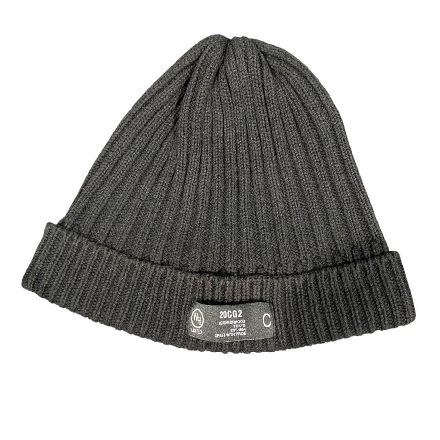NEIGHBORHOOD（ネイバーフッド） ニット帽 201FUNH-HT01 ブラック