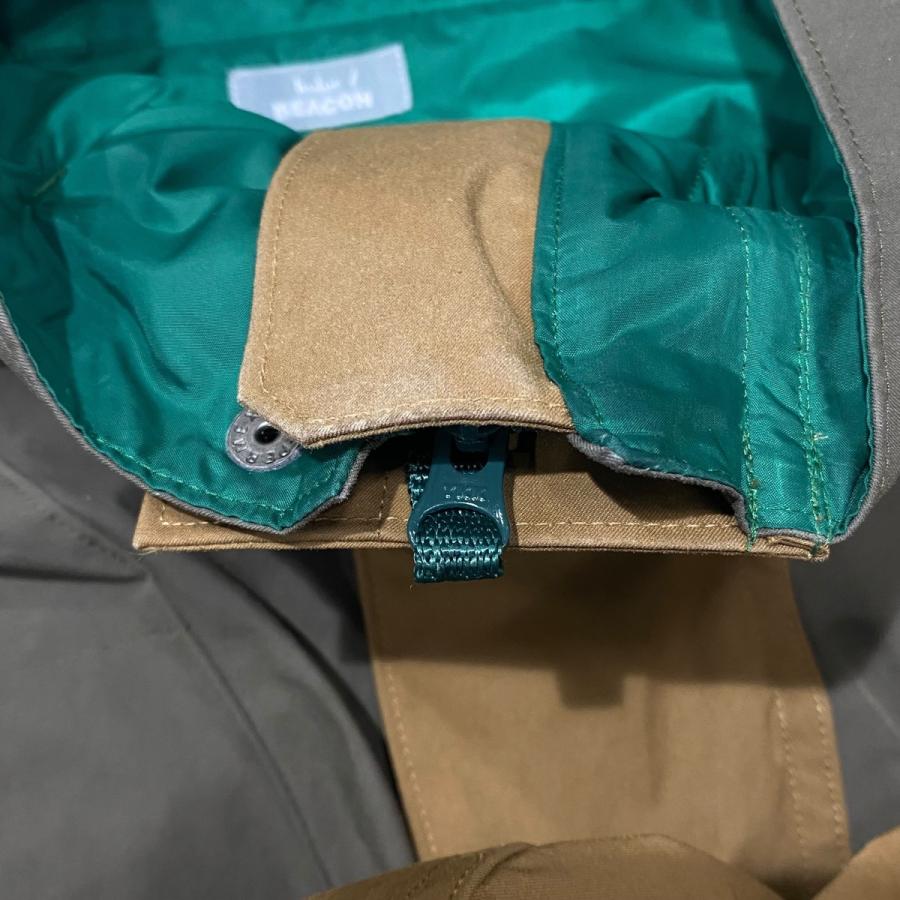 値下げ】kolor／BEACON マウンテンパーカー 22WBM-G01131 ブラウン