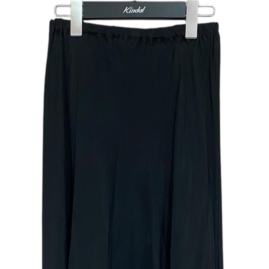 Plage Washable Fibril ロングSK ブラック 34 追加》Washable Fibril ロングスカート 3（ロング・マキシ丈スカート