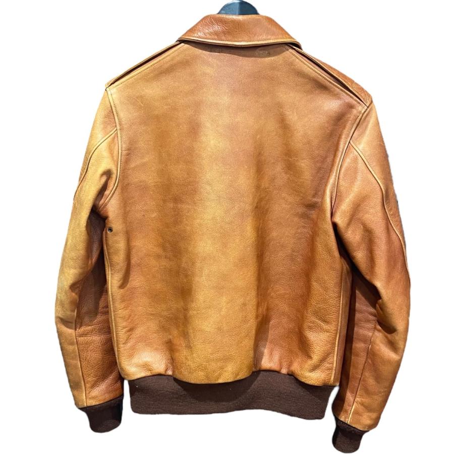 【値下げ】CALIFORNIA MFG．CO． TYPE A-2  ROUGH WEAR 30-1415 ブラウン サイズ：36 (なんばウォーク店)の画像