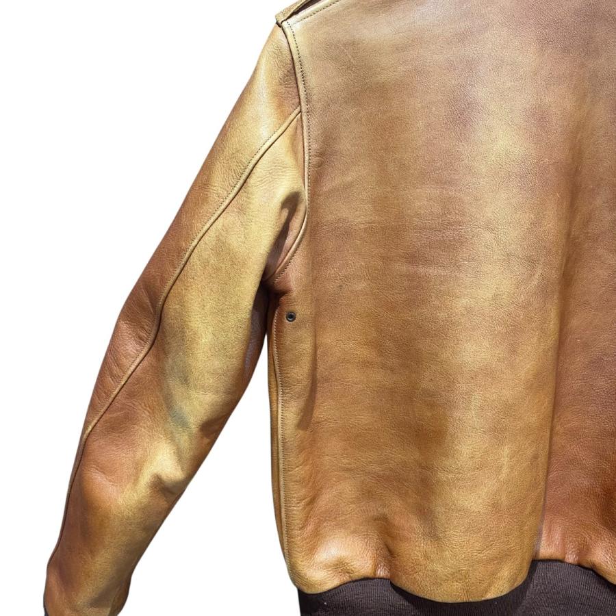 【値下げ】CALIFORNIA MFG．CO． TYPE A-2  ROUGH WEAR 30-1415 ブラウン サイズ：36 (なんばウォーク店)の画像
