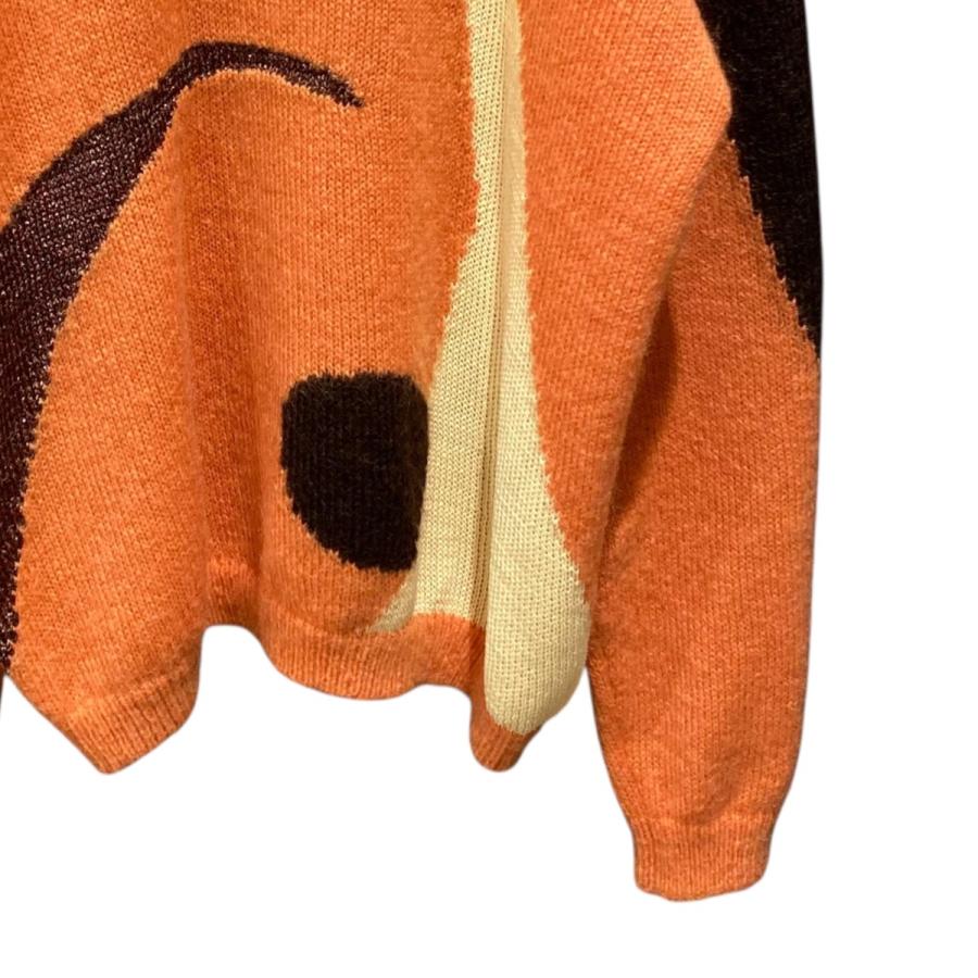 値下げ】ORIMI 23AW DAY＆NIGHT SWEATER A23502 オレンジ サイズ：F