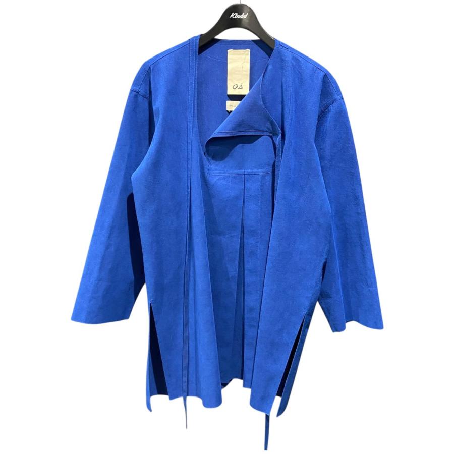 オマールアフリディ Omar Afridi PIERRE SHIRT ブルー サイズ：S