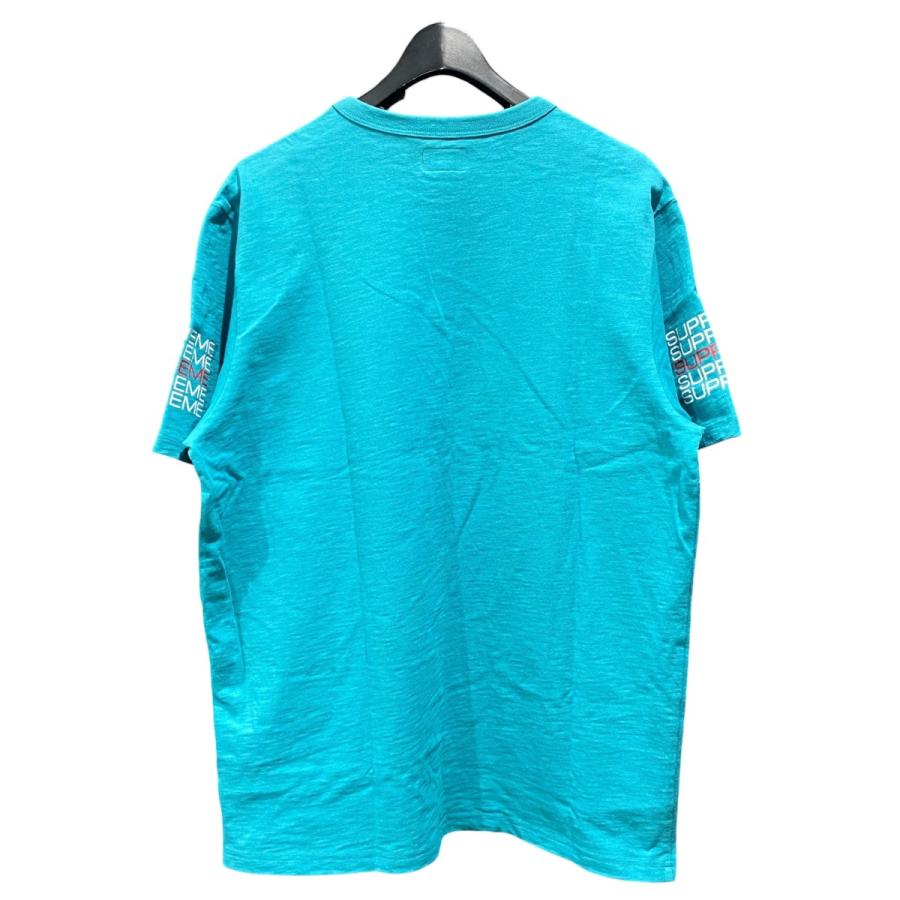 Supreme（シュプリーム） Supreme Stack Logo Tee ブルー サイズ：L