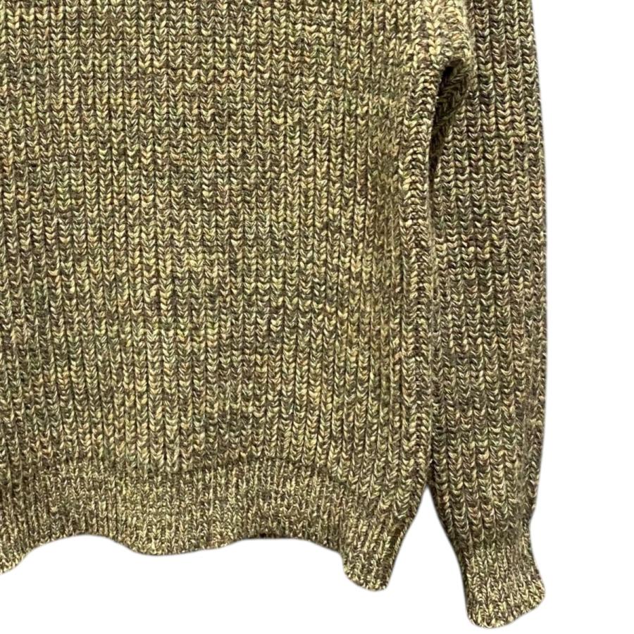 CORGI　ニットセーター オリーブ・ベージュ・グリーン サイズ：L コーギ CORGI（コーギ） CORGI crew neck sweater MIX グリーン サイズ：S