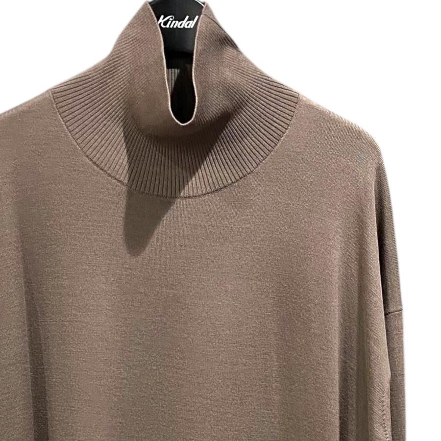 IENA（イエナ） タートルネックウールワンピース Grossy