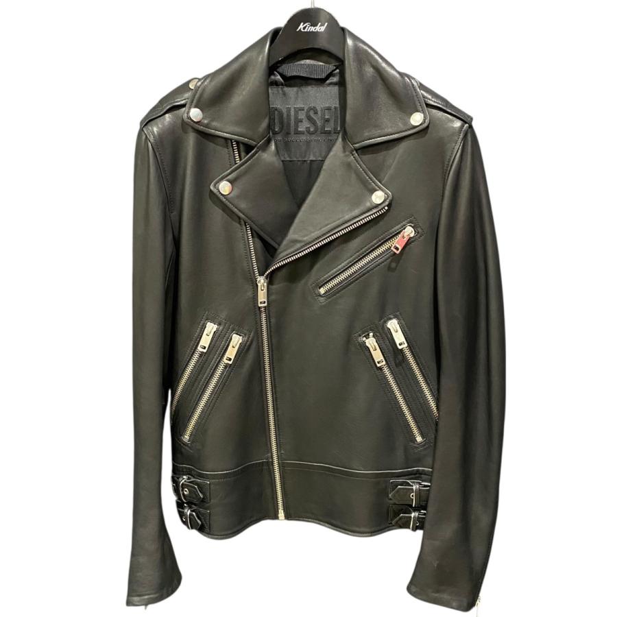 DIESEL（ディーゼル） レザージャケット ブラック サイズ：M