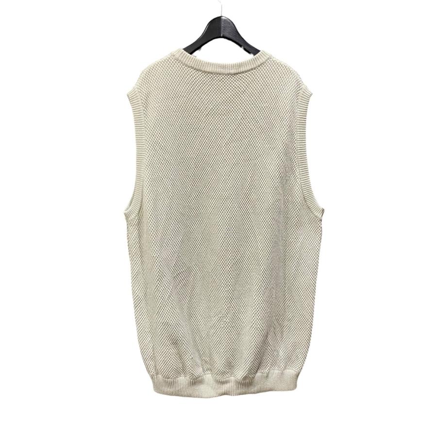 crepuscule（クレプスキュール） ニットベスト 1901-007 moss stitch 