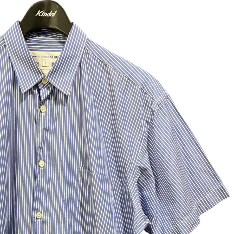 COMME des GARCONS SHIRT 【値下げ】COMME 22SS ストライプ柄半袖