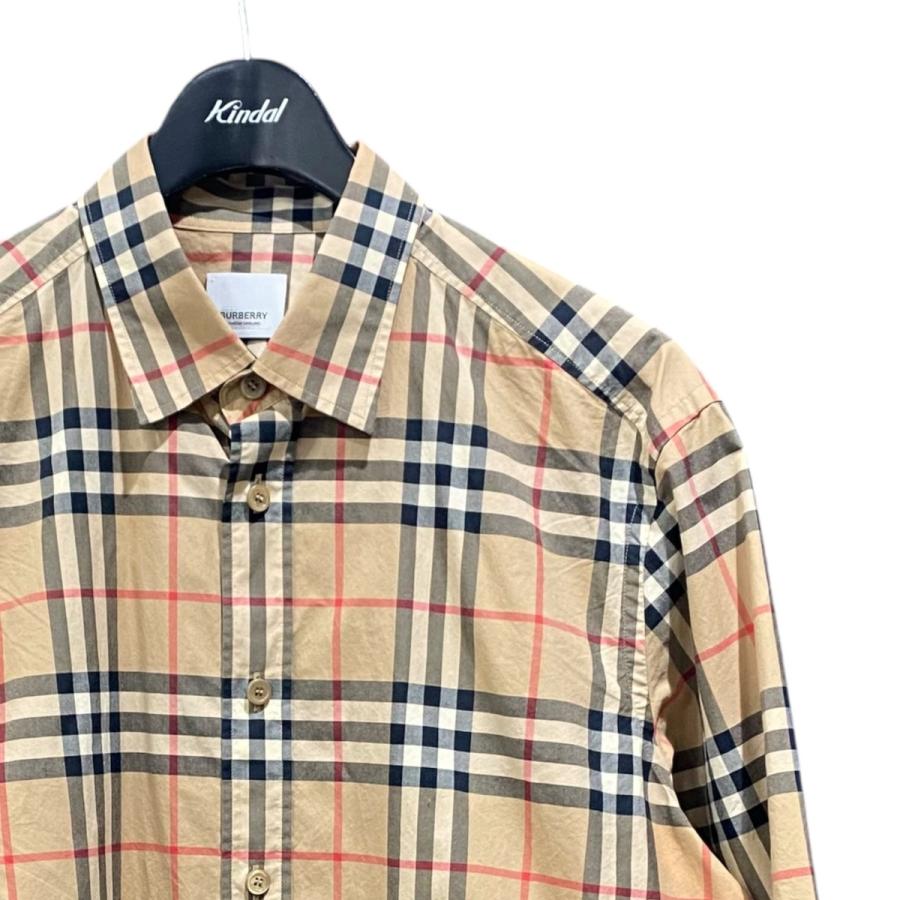 BURBERRY（バーバリー） ノバチェック 長袖シャツ 8020863 ブラウン