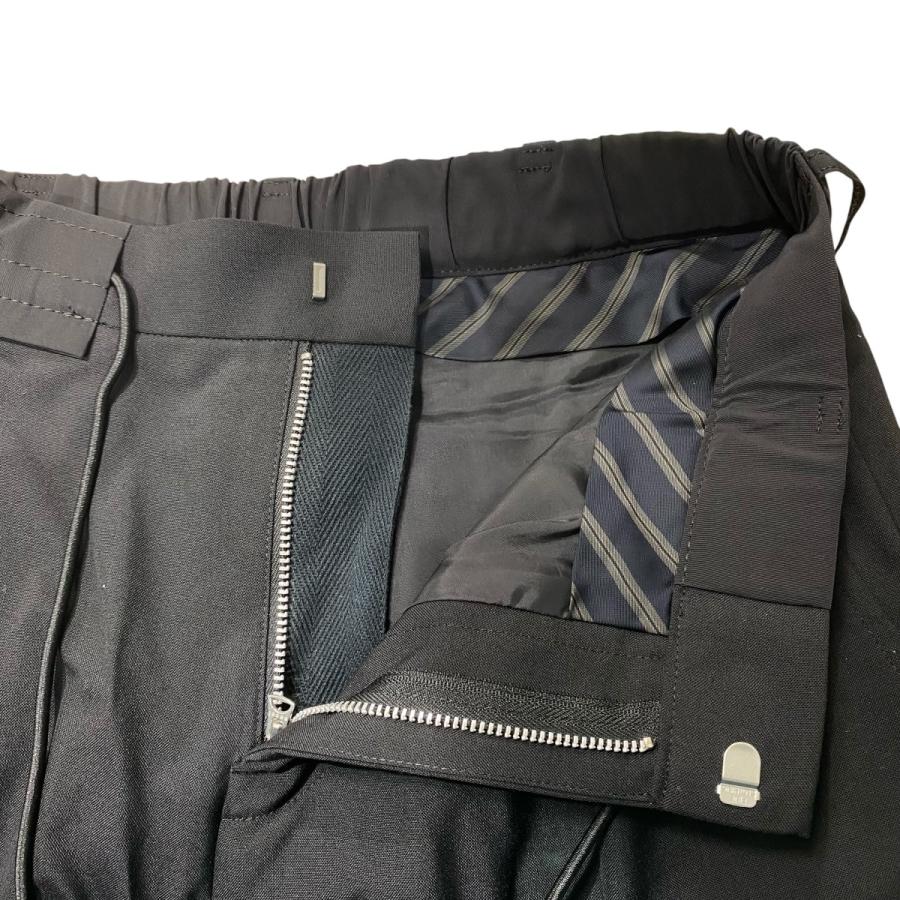 sacai（サカイ） タックパンツ SCM-211 Suiting Pants ブラック サイズ 