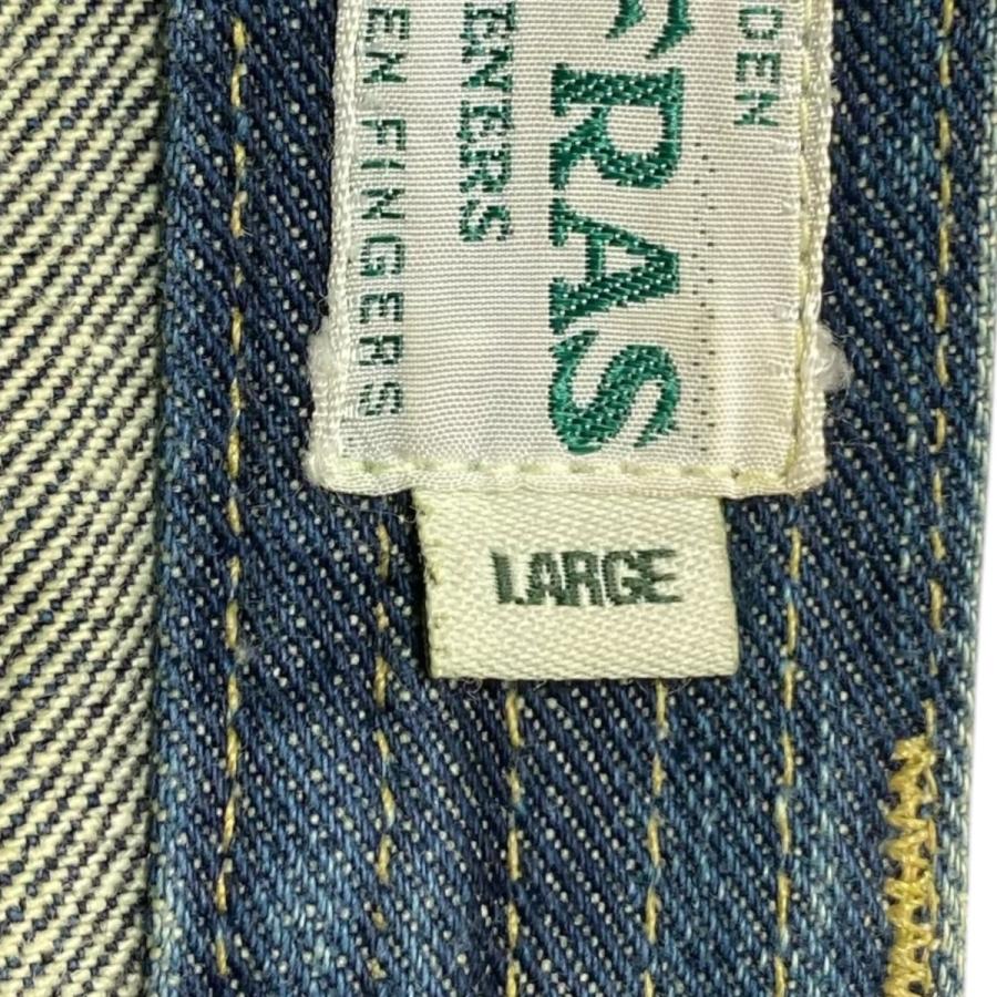 SASSAFRAS（ササフラス） デニムパンツ インディゴ サイズ：L