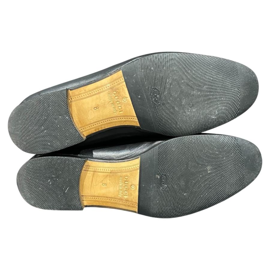 GUCCI（グッチ） ビットローファー 407314 ブラック サイズ：8