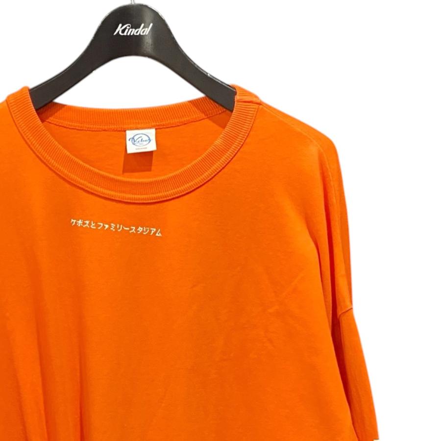 ケボズ KEBOZ×ファミリースタジアム 長袖Tシャツ オレンジ サイズ：XXL